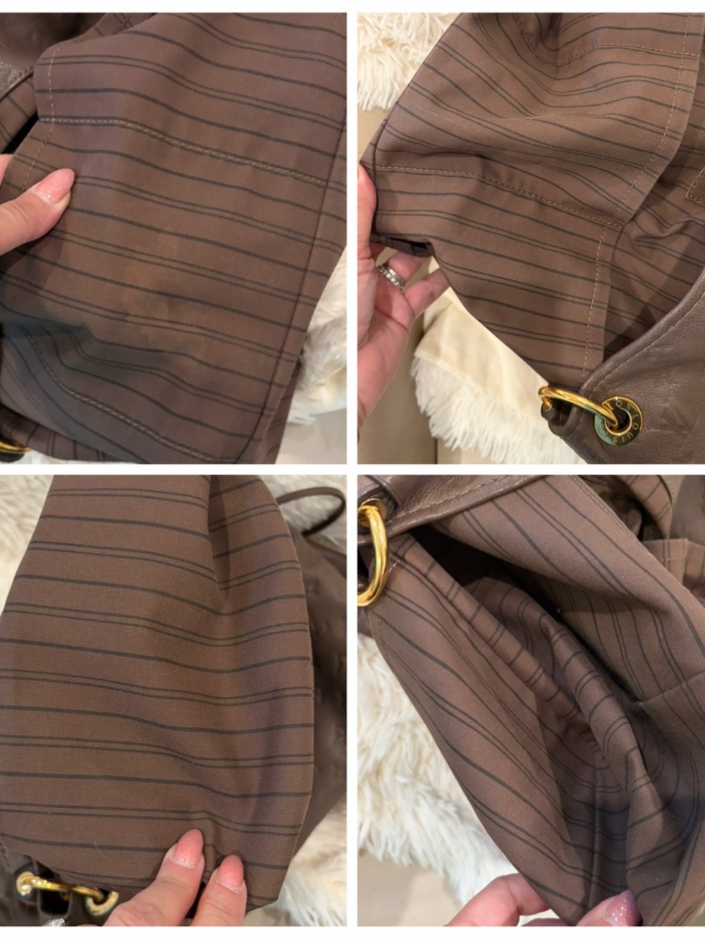 Louis Vuitton Artsy MM Monogram Empreinte Shoulder Bag - Picture 13 of 15